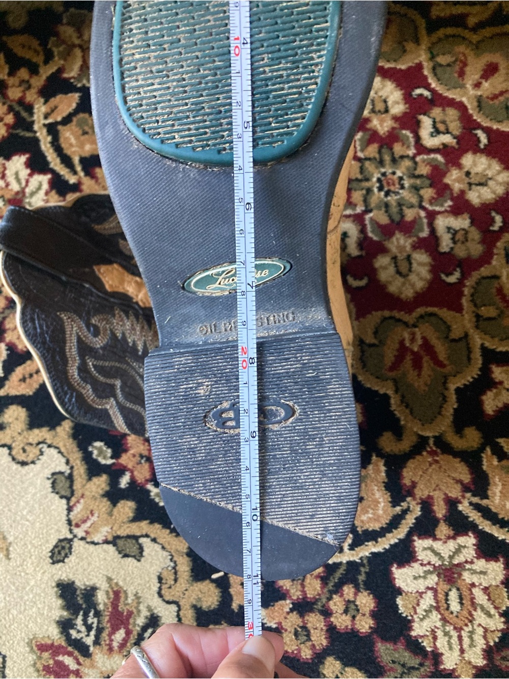 Lucchese Ostrich Boots - Picture 12 of 15